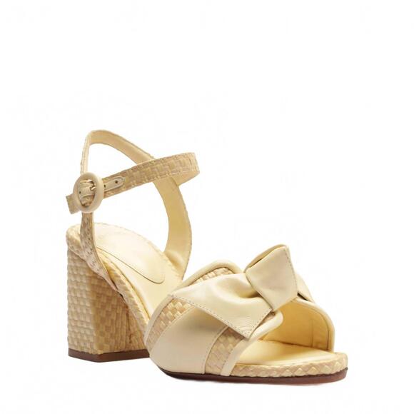 ALEXANDRE BIRMAN Shoes - NEW ALEXANDRE BIRMAN women's maxi clarita padded rafia 75 sandals in creamy